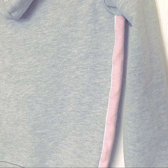 Bobby Brooks Gray/Pink Hoodie w/ Front Zipper - Picture 6 of 6